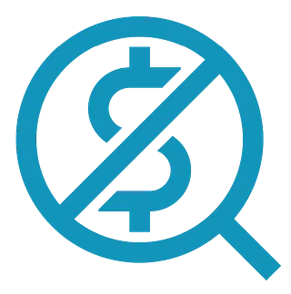 No Rental Fee Icon